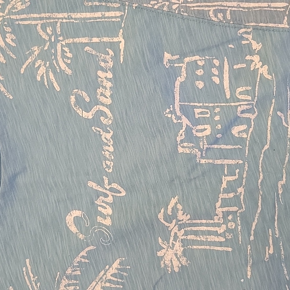 Pilcro Multicolor Patchwork Short Sleeve Tee, S - image 2